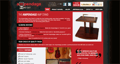 Desktop Screenshot of ampendage.com